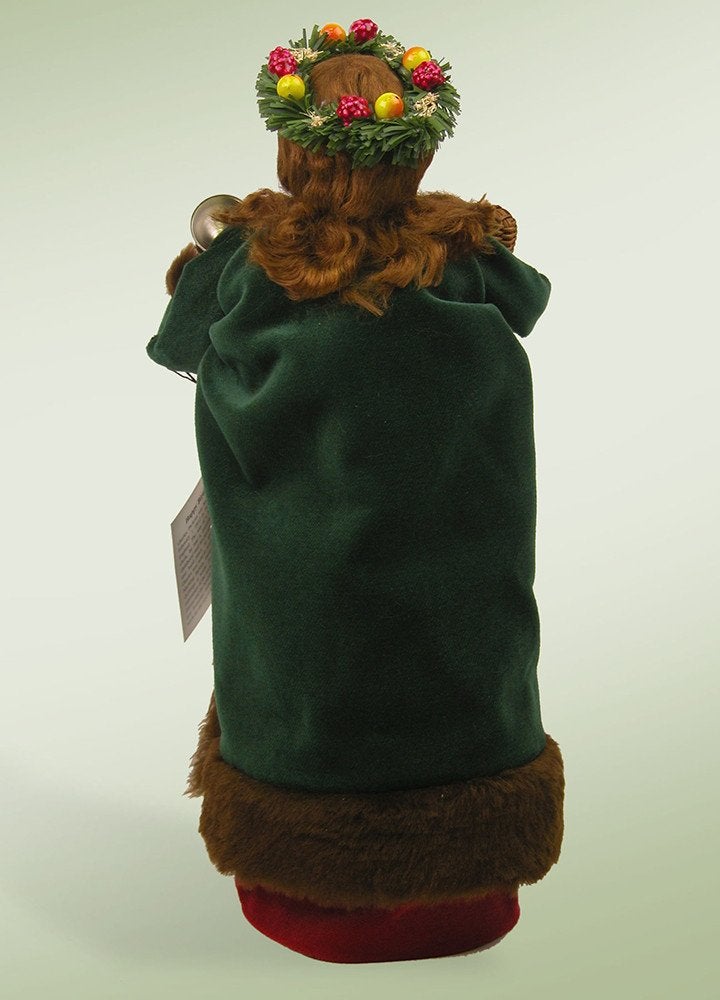 Byers' Choice Spirit Present Caroler Figurine 207 from The A Christmas Carol Collection - Image 4